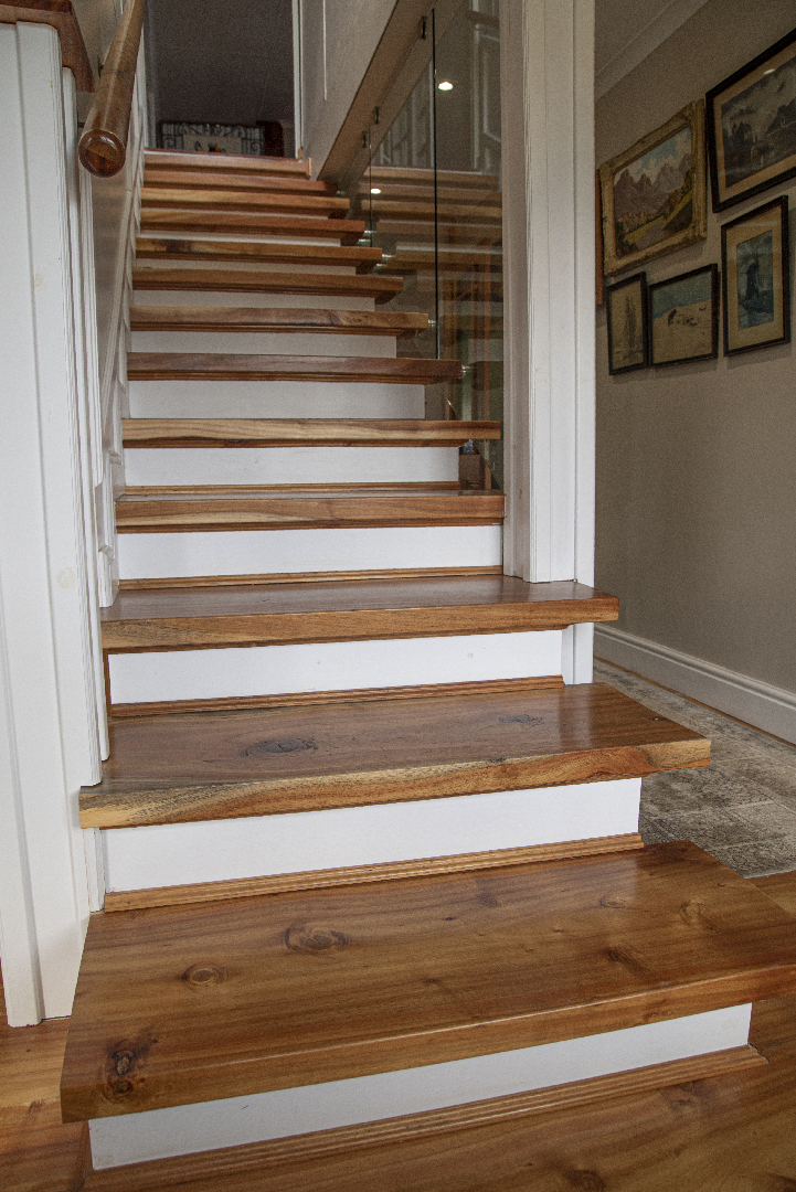 custom made blackwood staircase